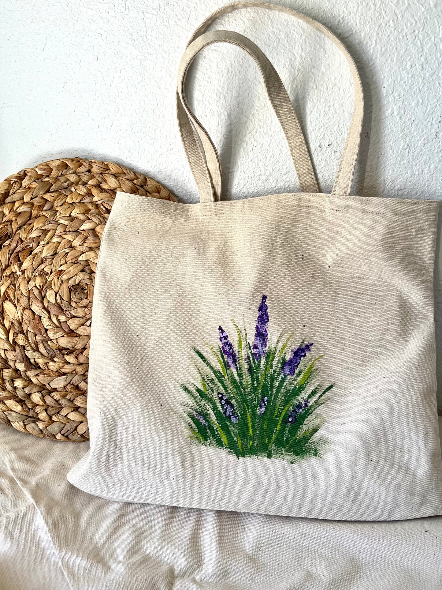 Lavender tote