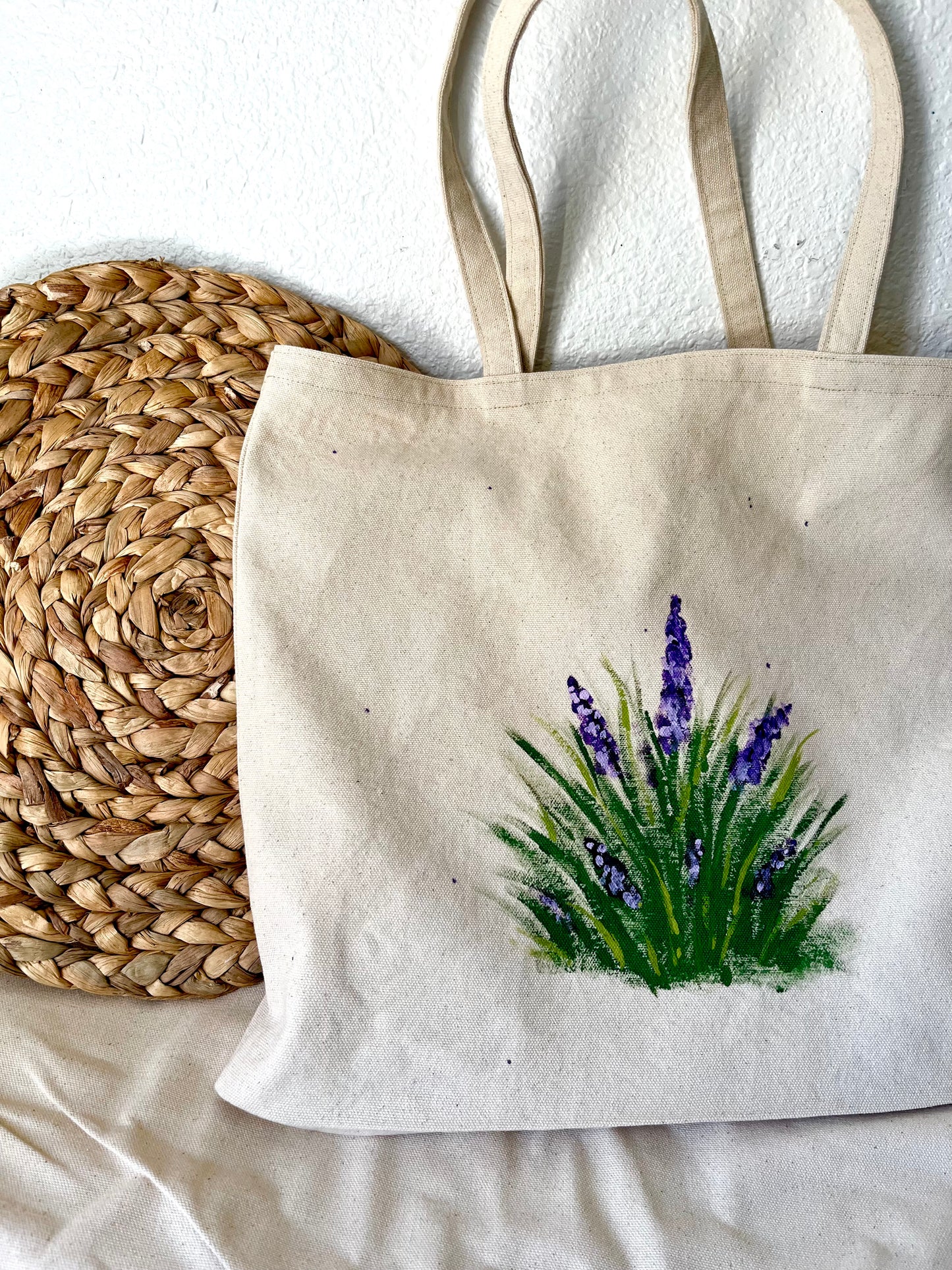 Lavender tote