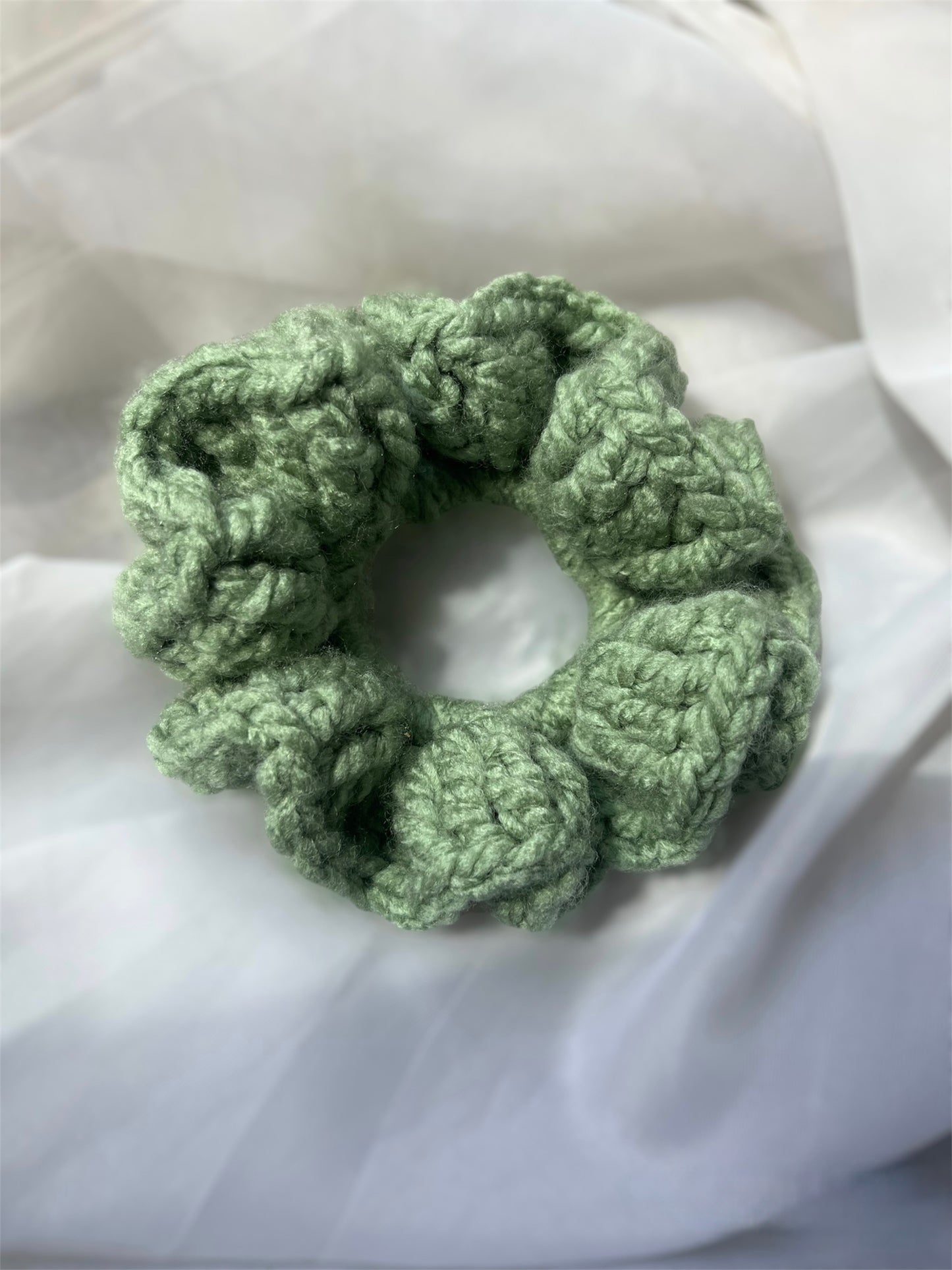 Sage Scrunchie