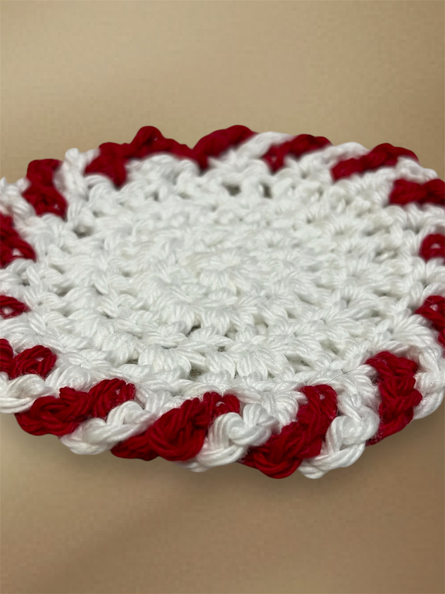 Peppermint Coasters