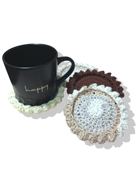 Crème Coasters