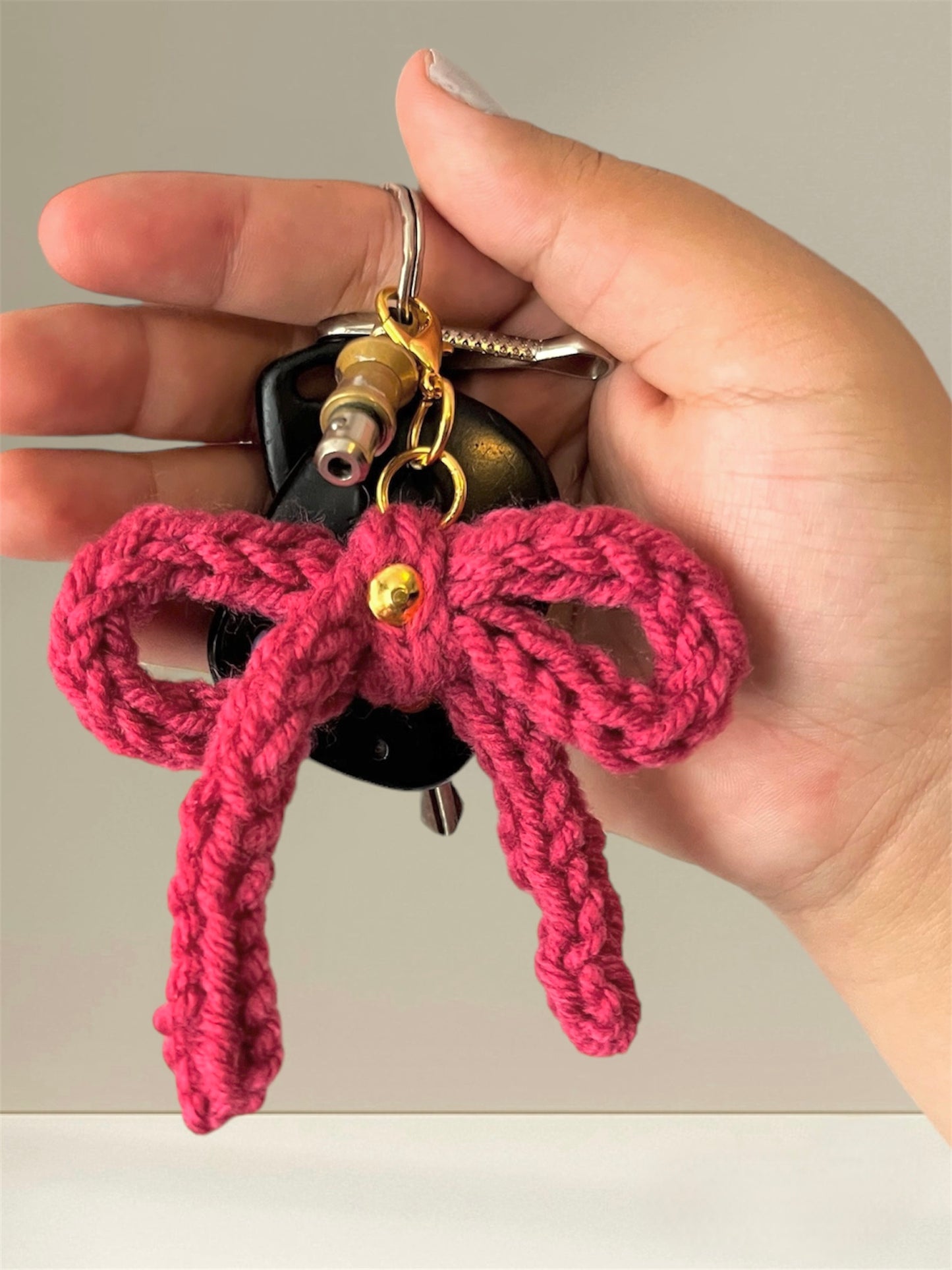 Bow Keychain