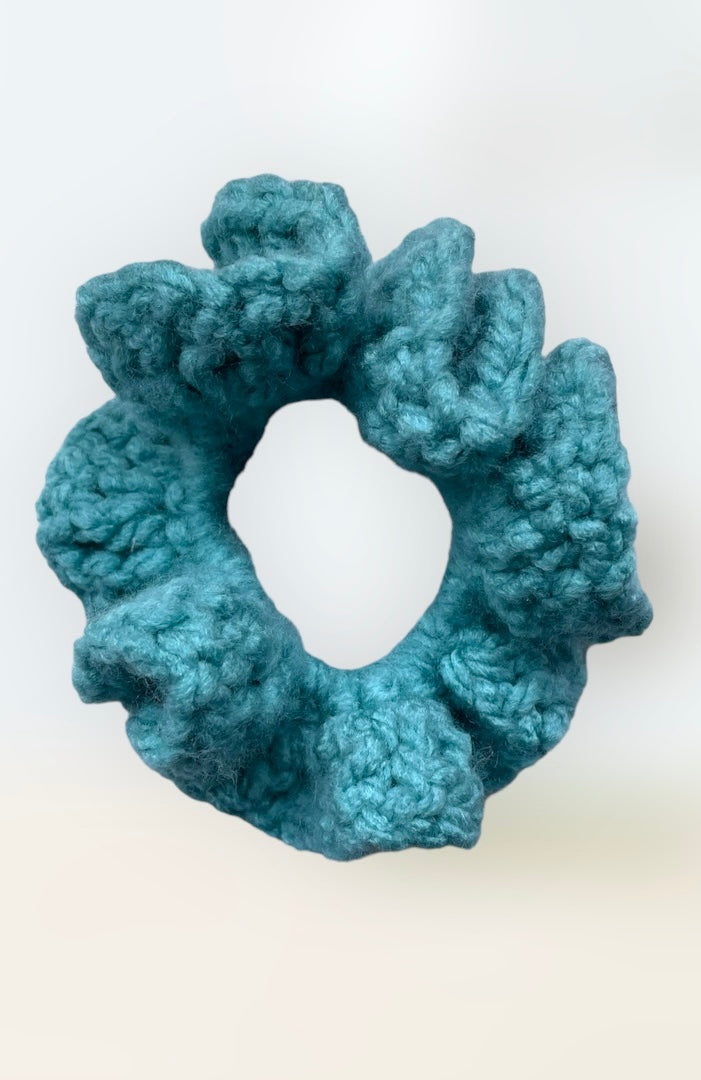 Teal Scrunchie
