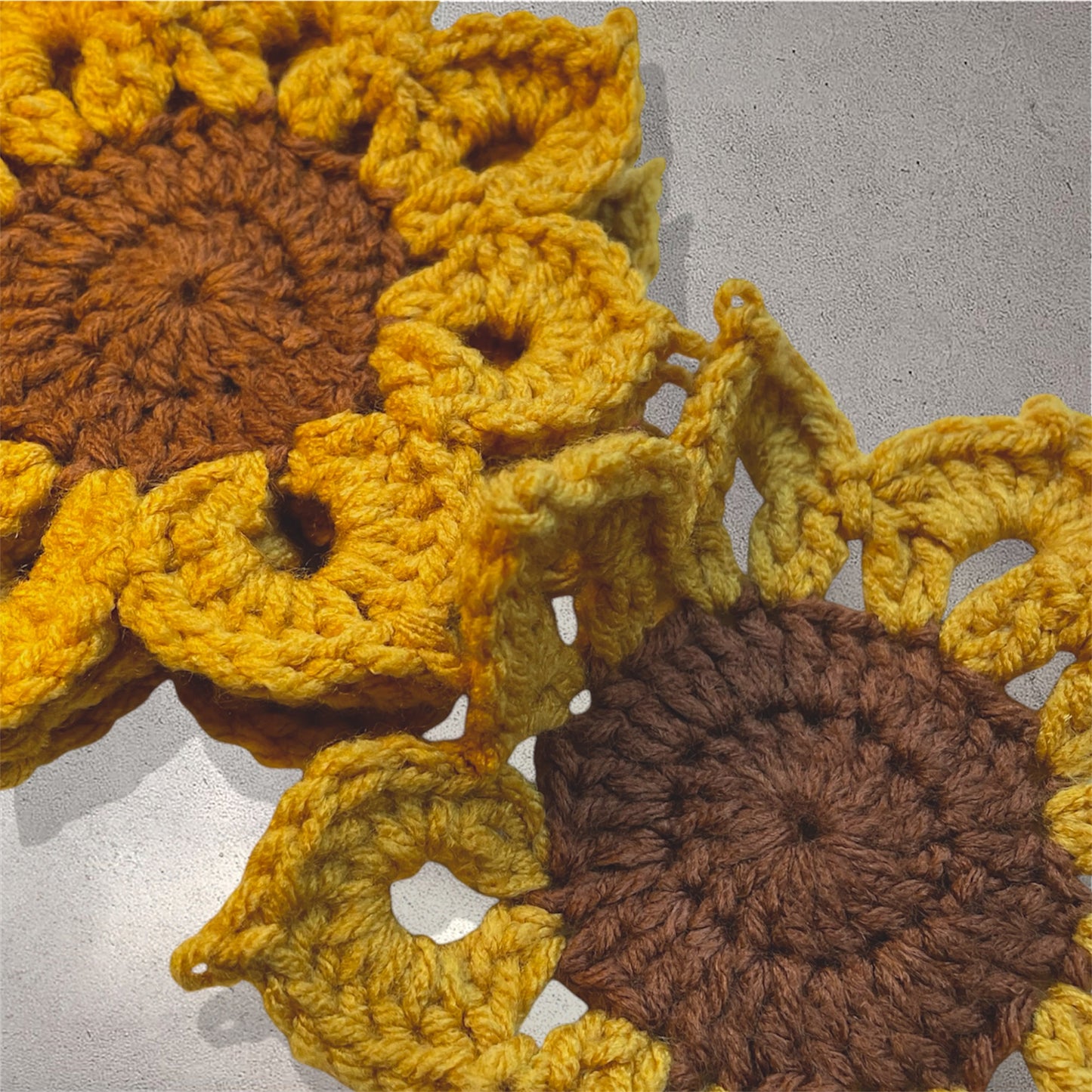 Sunny Flower Coasters